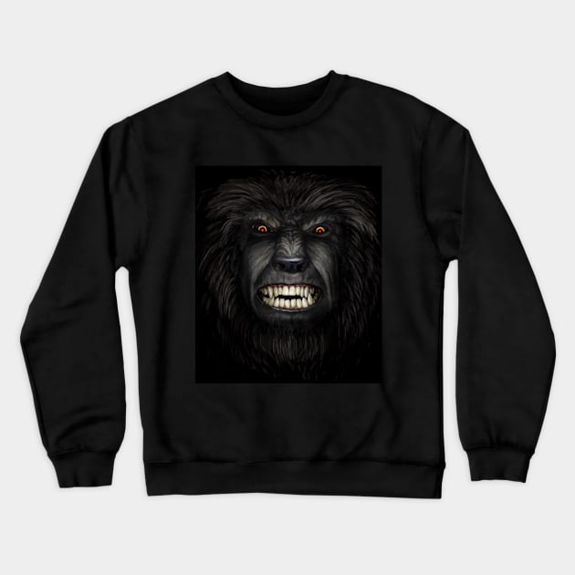 Redeye Wolfman Crewneck Sweatshirt by Viergacht